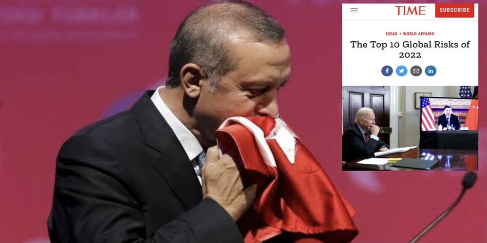 TIME dergisi Türkiye’yi ve Cumhurbaşkanı Erdoğan’ı hedef aldı